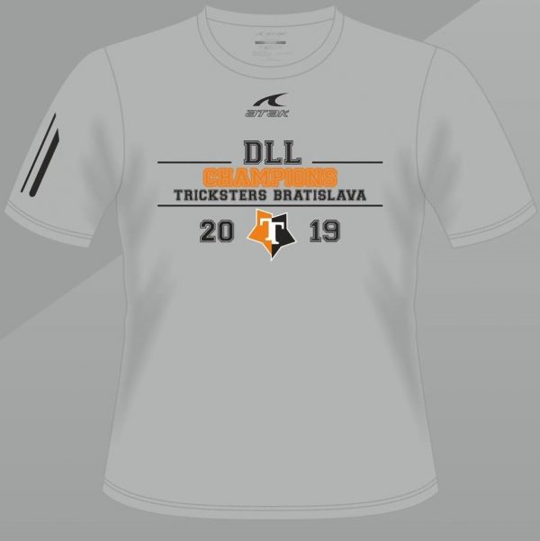 DLL 2019 champions t-shirt front side